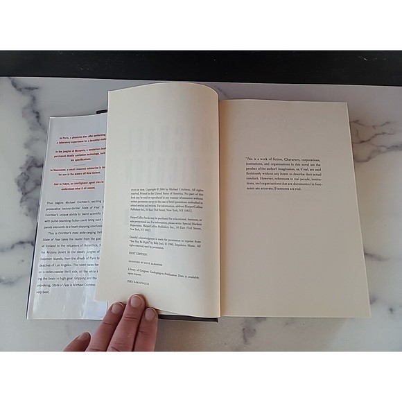 State of Fear by Michael Crichton (2004, Hardcover) - Picture 3 of 10